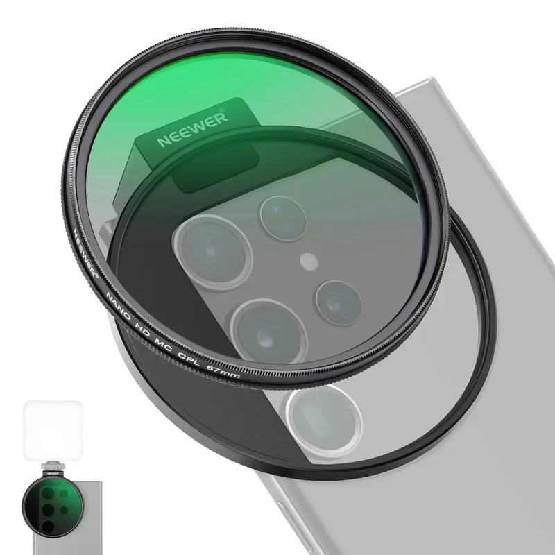 Camera Cold Shoe - 2026 FL-41 67 мм CPL-фильтр из