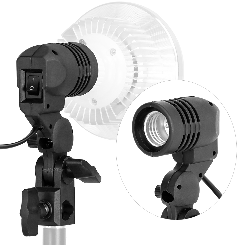 Photography Umbrella Light - Держатель лампы с одной головкой E27,