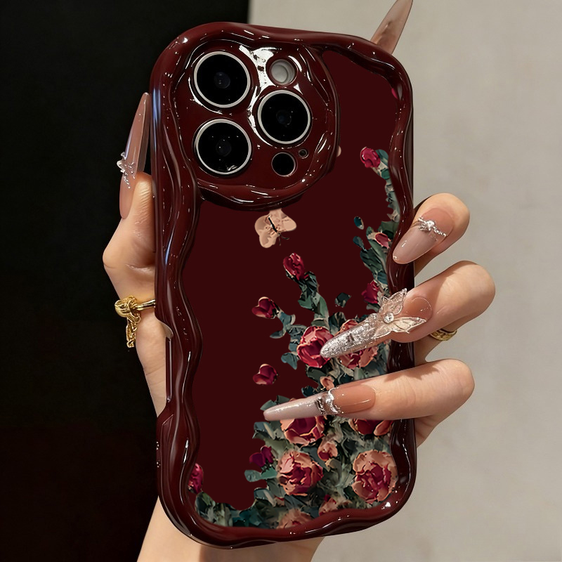 Photography Hobby - Ретро-чехол для телефона с цветочным узором