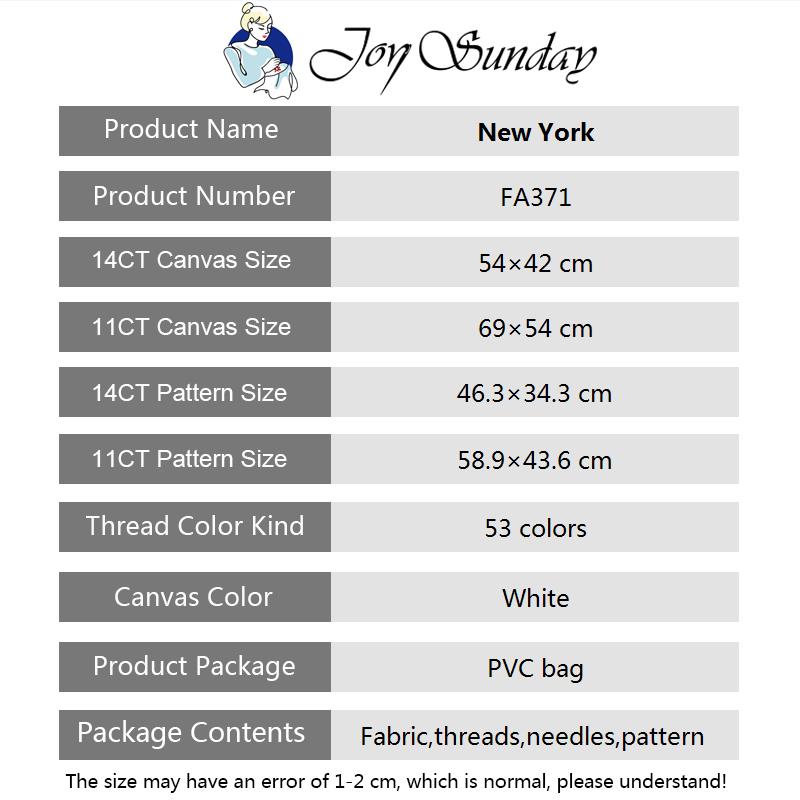 Joy Sunday Набор для вышивки к – обзор и цена Photography New York