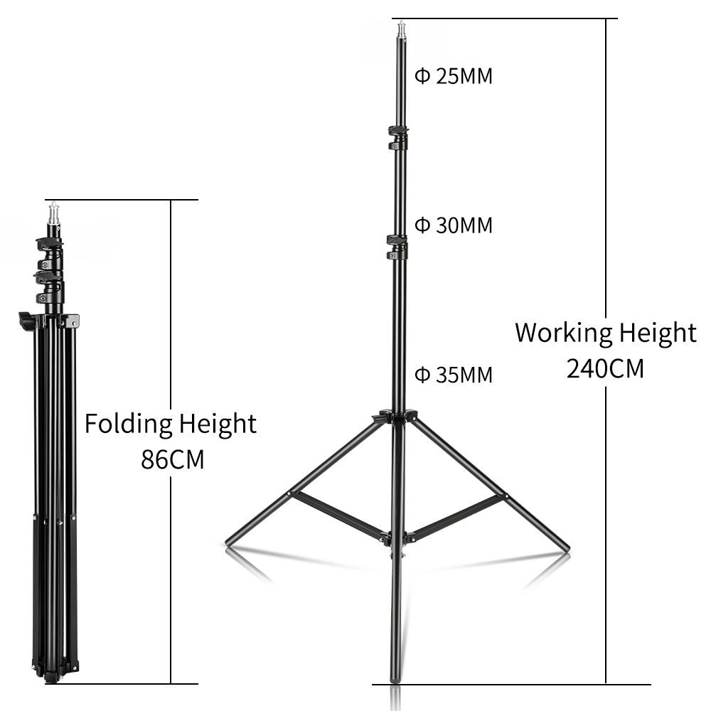 240 см/7,9 фута 1/4 винт фотог – обзор и цена Photography Umbrella Light