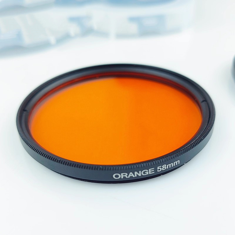 Цвет фильтра желтый оранжевый  – обзор и цена Photography Yellow Filter