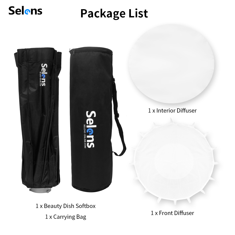 Selens 85 см зонтик радар софт – обзор и цена Photography Umbrella Light