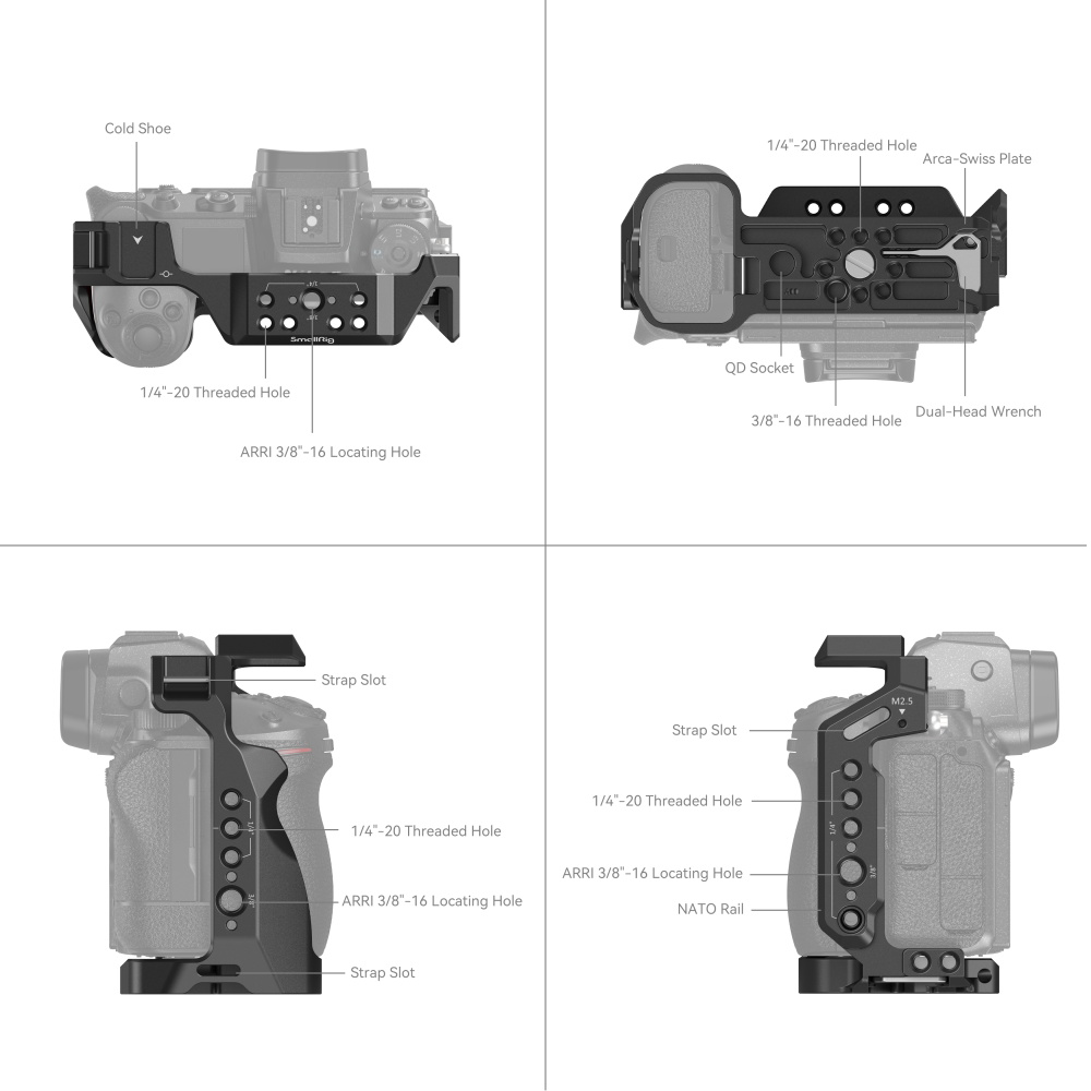 Полная клетка для камеры Small – обзор и цена Camera Cage Rig