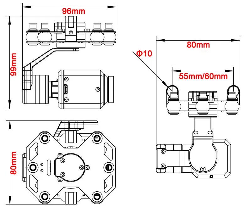 Трехосевой подвес Tarot TL3T20 – обзор и цена Photography Camera